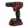 Black+Decker akkus fúró-csavarozó BDCDC18K1B-QW 18V 2x1,5Ah