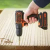 Black+Decker akkus fúrócsavarozó BDCDC18KB-QW 18V 1,5Ah