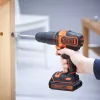 Black+Decker akkus fúró-csavarozó BDCDD12KB-QW 10,8V 2x1,5Ah