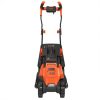 Black+Decker elektromos fűnyíró BEMW451BH-QS 1200W, 32 cm