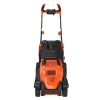 Black+Decker elektromos fűnyíró BEMW461BH-QS 1400W, 34 cm