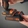 Black+Decker akkus fúrócsavarozó BL186KB-QW 18V 1,5Ah