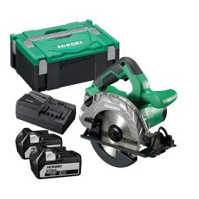   Hikoki akkus körfűrész C1806DA-5AH 18V 2x5,0 Ah, 165mm, HITBOX kofferben
