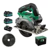 Hikoki akkus körfűrész C3605DA-WRZ 125mm 36V Multivolt 2x2,5Ah