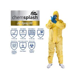Chemsplash Jet Spray 88 overál 3B/4B 5B/6B sárga 3XL
