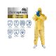 Chemsplash Jet Spray 88 overál 3B/4B 5B/6B sárga XL