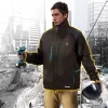 Makita akkus fűthető kabát CJ105DZS 10,8V S (akku és töltő nélkül)