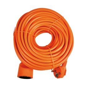   Hosszabbítókábel 20m narancs, H05VV-F 3G 1,0 mm2 kábel, IP20 kivitel (NV2-20/OR/1,5 / WEC20 )