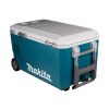 Makita akkus hűtő-fűtő doboz 40Vmax CW002GZ alapgép, 50l