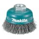 Makita fazékkefe hullámos M14 60mm