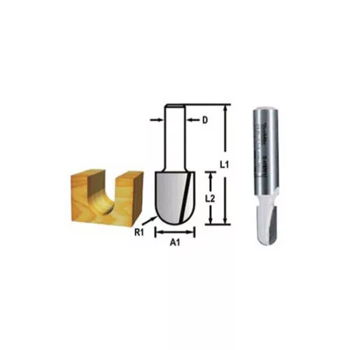 Makita kerekítő kés, D6 28,6x14,5mm R7,9
