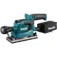 Makita akkus rezgőcsiszoló 93x185mm, DBO381ZU, 18V LXT Li-ion BL AWS, alapgép + adapter