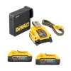 Dewalt USB akkumulátor töltő készlet DCB094H2-QW 18V 2x5,0Ah