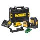 Dewalt DCE088D1G18-QW keresztvonalas szintezolézer 12-18V 2,0Ah