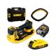 Dewalt akkus vákuumos emelő M18 DCE590D1T-QW 18V 1x2,0 Ah, TSTAK kofferben
