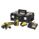 Dewalt DCG409H2T-QW akkus sarokcsiszoló 18V XR 2x5,0Ah, TSTAK kofferben