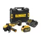 Dewalt akkus sarokcsiszoló 18V DCG409VST1-QW 6,0Ah, TSTAK kofferben