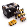 Dewalt akkus SDS-Plus fúró-vésőkalapács DCH333X2-QW 54V FLEX VOLT 2x9,0Ah