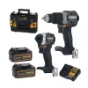 Dewalt x McLaren akkus gépszett DCK200MP2T-QW (DCD85M + DCF85M) 18V 2x5,0 Ah, TSTAK kofferben