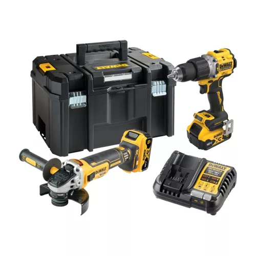 Dewalt akkus gépszett DCK2026P2T-QW 18V 2 x 5,0 Ah, TSTAK kofferben