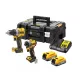 Dewalt akkus gépszett DCK2051E2T-QW 18V 2 x 1,7 Ah POWERSTACK, TSTAK kofferben