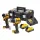 Dewalt akkus gépszett DCK2051H2T-QW (DCF850+DCD800) 2x5,0 Ah, TSTAK kofferben