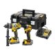 Dewalt DCK2052H1E1T-QW akkus gépszett (DCF850+DCD999) 18V XR 1x1,7Ah+1x5,0Ah, TSTAK kofferben