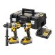 Dewalt DCK2052H2T-QW akkus gépszett (DCF850+DCD999) 18V XR 2x5,0Ah, TSTAK kofferben