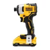Dewalt akkus gépszett DCK2062E2T-QW (DCF809+DCD709) 18V XR 2x1,7 Ah, TSTAK kofferben