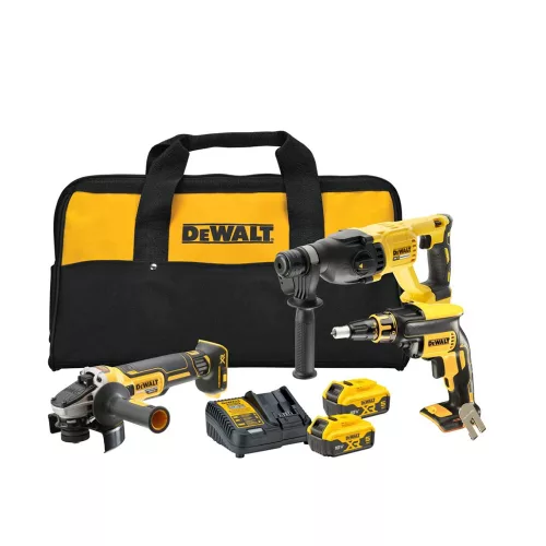 Dewalt akkus gépszett DCK304P2-QW 18V 2 x 5,0 Ah, Kartondobozban