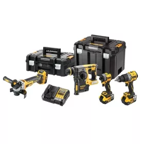   Dewalt akkus gépszett DCK429P3T-QW 18V 3 x 5,0 Ah, TSTAK kofferben