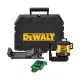 Dewalt akkus zöld vonallézer DCLE34031N-XJ 18V alapgép, TSTAK kofferben