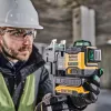 Dewalt akkus zöld vonallézer DCLE34031N-XJ 18V alapgép, TSTAK kofferben