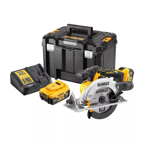 Dewalt akkus körfűrész 165 mm DCS565P2-QW 18V 2x5,0 Ah