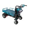 Makita akkus anyagmozgató 2x18V LXT Li-ion BL 300 Kg EL ürítés, alapgép, RÁCS felépítmény