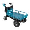 Makita akkus anyagmozgató 2x18V LXT Li-ion BL 300 Kg EL ürítés, alapgép, RÁCS felépítmény