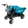 Makita akkus anyagmozgató 2x18V LXT Li-ion BL 300 Kg EL ürítés alapgép, BILLENCS felépítmény