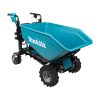 Makita akkus anyagmozgató 2x18V LXT Li-ion BL 300 Kg EL ürítés alapgép, BILLENCS felépítmény