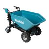 Makita akkus anyagmozgató 2x18V LXT Li-ion BL 300 Kg alapgép, BILLENCS felépítmény