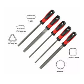 Dedra fémreszelő készlet 200mm, 5 részes