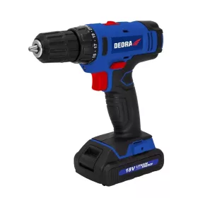   Dedra akkumulátoros fúró csavarozó 18V, 1,5Ah, 1h, 0-400/0-1350rpm
