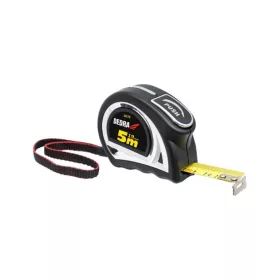   Dedra 5m/19mm mérőszalag, automata blokkolás, nylon szalag, akasztó
