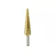 Dedra lépcsős fúró 4-12 mm, HSS, TiN