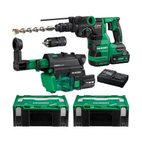   Hikoki akkus SDS-Plus fúrókalapács DH1826DA-WUZ 18V 2x5,0Ah