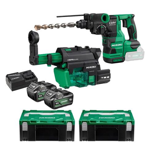 Hikoki akkus SDS-Plus fúrókalapács DH1826DC-WUZ 18V 2x5,0Ah