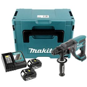   Makita akkus SDS-Plus fúró-vésőkalapács DHR202RTJ 18V 2x5,0Ah