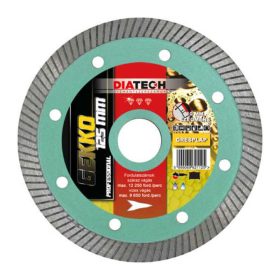   Diatech Gekko gyémánt vágótárcsa greslap, gránitlap, kerámia 125x7,5x22,2mm