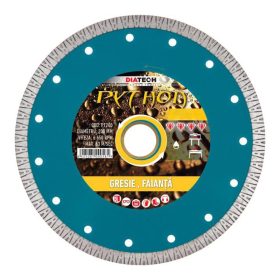   Diatech Python turbó gyémánt vágótárcsa 230x30/25,4x10mm