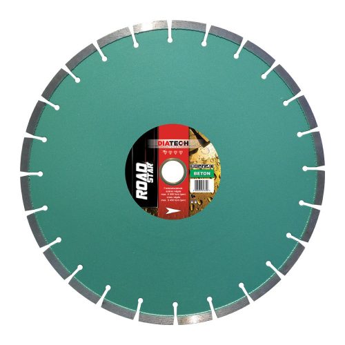 Diatech Road STAR gyémánt betonvágó tárcsa 450x3,6x10x30/25,4mm