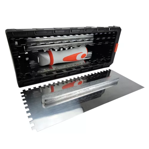 Diatech glettvas készlet tárolódobozban, 8 részes ( nyél, 6, 8, 10, 12, sima )